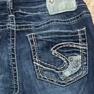 SILVER Capris size 28